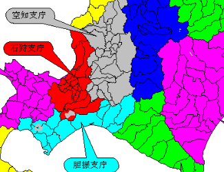 スピード対応札幌周辺地図